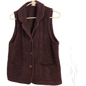 💜💜 NOMADIC TRADERS ButtonUp Vest Ladies Size M